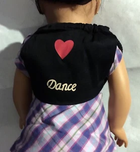 Mochila de baile se adapta a muñecas American Girl de 18 - Imagen 1 de 2