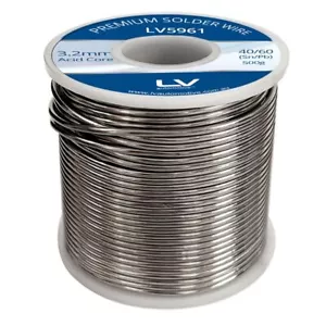 3.2MM ACID CORE SOLDER 40/60 500G REEL 40% TIN & 60% LEAD - Picture 1 of 1