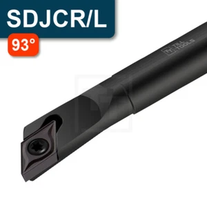 SDJCR/L barra de perforación cincel de torneado interior soporte giratorio soporte de abrazadera acero giratorio DCMT DCGT - Imagen 1 de 2