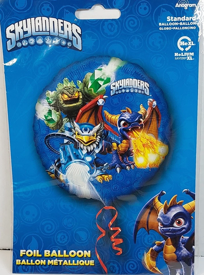 Anagram International HX Skylanders Happy Birthday Party Balloons Multicolor