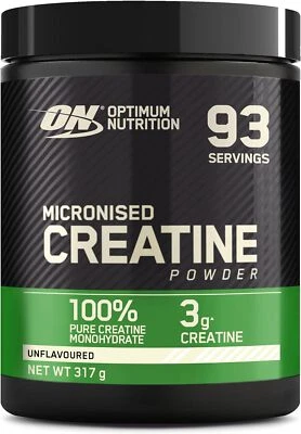 Optimum Nutrition MIcronised Creatine 317g/634g - Image 1 of 4