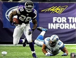 Adrian Peterson autographed signed 11x14 photo NFL Minnesota Vikings JSA COA - Picture 1 of 1