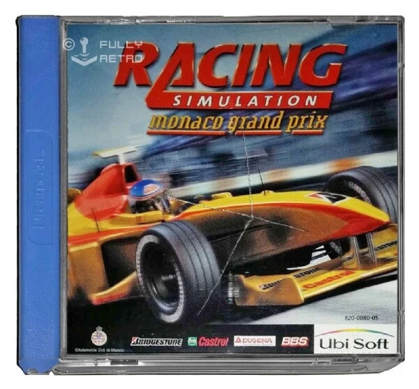 RACING SIMULATION MONACO GRAND PRIX (PAL Dreamcast Game) F1 Formula 1 Sega DC C - Image 1 of 1