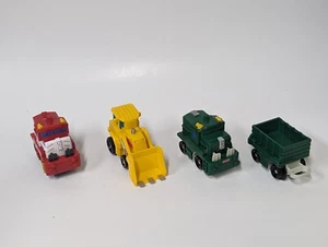 Geotrax roter Feuerwehrzug 4 Stück nicht motorisiert - Bild 1 von 6