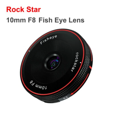 Astrhori 10mm F8 Wide Angle Fisheye Lens For Canon Nikon Sony Fuji M4/3 Cameras - Image 1 of 4