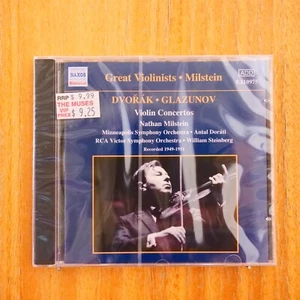 NATHAN MILSTEIN: Dvorak, Mozart, Glazunov CD 2003 BRAND NEW & SEALED Naxos - Picture 1 of 2