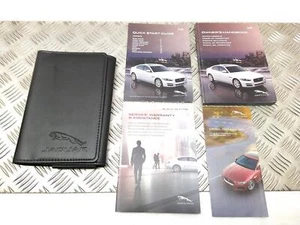 Jaguar XE owners manual / handbook with wallet 2015 - Picture 1 of 5