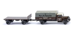 Wiking 1:87 084201 Pritschenlastzug MB L 2500 "Sped. Hamacher" NEU OVP - Bild 1 von 1