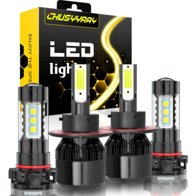 CHUSYYRAY Para For Jeep Gladiator 2020 faros para coche luces antiniebla de haz alto/bajo