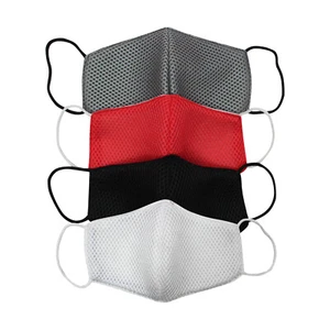 Face Mask Washable UK Reusable Masks Protection Shield Cover - Black Adult - Picture 1 of 16