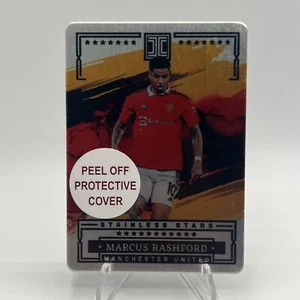 2022-23 Panini Impeccable EPL - Marcus Rashford Stainless Stars /10 - Picture 1 of 2