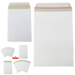 CARDBOARD ENVERLOPES A4/A5 HARD RIGID POSTAL MAILERS ALL BOARD PACKAGING - Picture 1 of 11