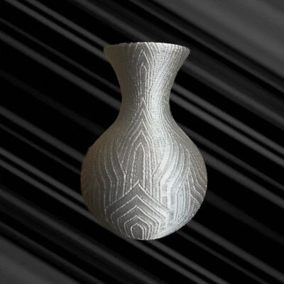 Decorative Vase ( Silver ) - Image 1 of 4