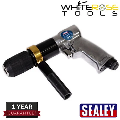 Sealey Air Drill Ø13mm 700rpm Reversible Keyless Chuck Workshop Garage - Image 1 of 4