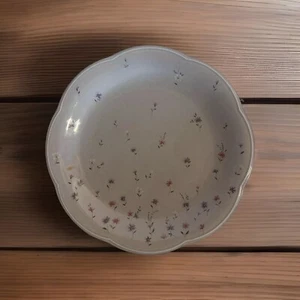 Mikasa Dinnerplate Rondo Heather Blossoms Replacement 3 small chips on back - Picture 1 of 15