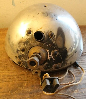 Ford Model A Headlight Housing with Mounting Bolt-Nut and Washer - Image 1 of 4