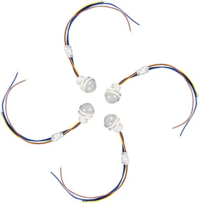 Mini motion detector infrared sensor switch lamp 230V PIR sensor switch new - Image 1 of 4