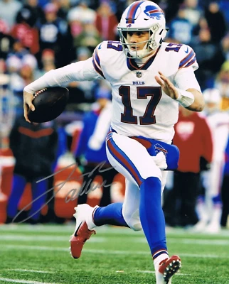 FOTO FIRMADA/AUTOGRAFIADA 8 X 10 BUFFALO BILLS JOSH ALLEN CON DOBLE CERTIFICADO DE AUTENTICIDAD Foto 1 de 3