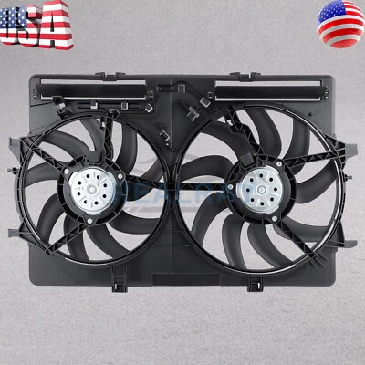 Ventilador de refrigeración del radiador para Audi A4 A5 Quattro 2009 2010 2011 2012 2013 2014 2015 Foto 1 de 4