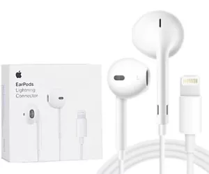 Apple Earbuds Lightning Headphone for iPhone, Apple Earphone Lightning - Picture 1 of 4