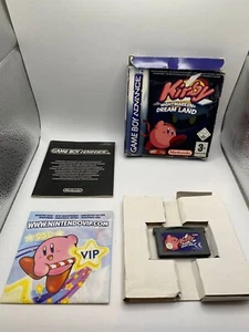 Kirby Nightmare in Dream Land PAL GBA - Boxed With VIP Scratch card - No Manual - Picture 1 of 15