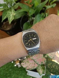 AUTHENTIC ROAMER AUTOMATIC 17 JEWELS SWISS MEN'S RARE 24 HOUR FIGURE VINTAGE - Picture 1 of 24