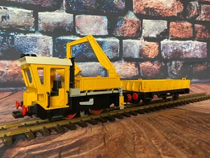 Playmobil Bauzug Arbeitszug Bauzug 4053 mit Anhänger LGB Spur G - Bild 1 von 9
