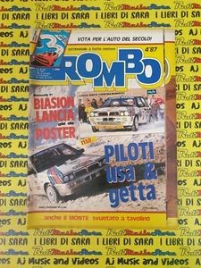 Rivista ROMBO settimanale anno 7 n.4 27 gennaio 1987 CON POSTER-COPERTINA (AM3) - Picture 1 of 1