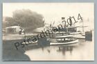 Cygnet Ferry Boat NEWBURYPORT Massachusetts RPPC Antique Steamer Photo 1910s