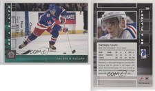 2001-02 ITG Be A Player Memorabilia /10 Theoren Fleury #239
