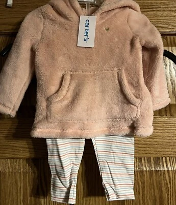 Carters Bebés Niñas 2 Piezas Conjunto de traje ~ Talla 4T Foto 1 de 4
