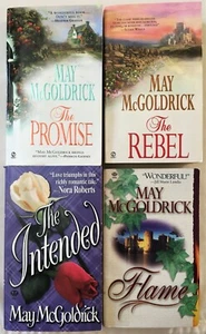 4 PBs MAY McGOLDRICK Complete Series PROMISE REBEL Plus 2 in MacPHERSON CLAN HTF - Picture 1 of 5