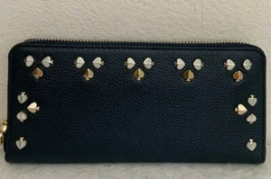 NWT Kate Spade Margaux Floral Slim Continental Wallet $198 BLAZER BLUE PWRU7305 - Picture 1 of 12
