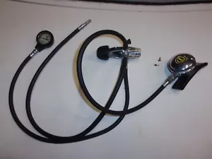 Vintage US Divers Aqua-Lung Aquarius Tauchregler für Teile oder Reparatur - Bild 1 von 13