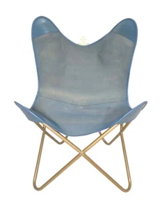 Silla Butter Fly - Silla de lona - Silla de cuero - Silla de descanso para brazos. PL2-1.368 - Imagen 1 de 6
