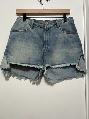 Pantalones cortos de mezclilla de tiro alto talla 30 J Brand Joan Foto 1 de 4