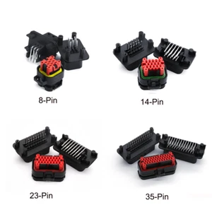 Car Connector Female/Male 8/14/23/35 Pin Waterproof Terminal Plug Socket Kit - Picture 1 of 21