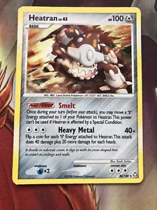 Pokemon Card Heatran Ex Legends Awakened Holo Rare 30/146 Excellent - Picture 1 of 4