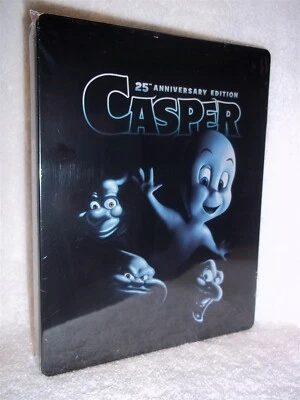 Casper 25th Anniversary Edition (Blu-ray/DVD, 2015, STEELBOOK) Christina Ricci  - Image 1 of 4