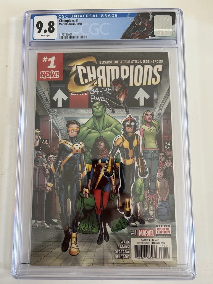 Champions #1 Humberto Ramos (Marvel Comics December 2016)