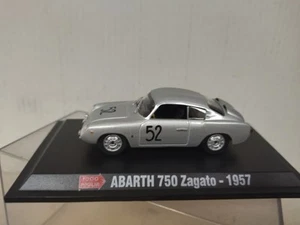 FIAT ABARTH 750 ZAGATO 1947 n52 MILLE MIGLIA 1:43 STARLINE HACHETTE HARD BOX - Imagen 1 de 4