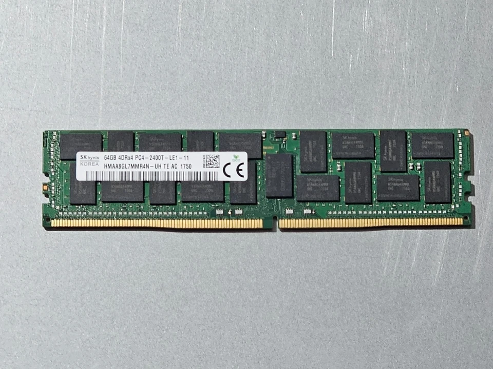 HYNIX HMAA8GL7MMR4N-UH 64GB (1X64GB) 4DRX4 PC4-2400T DDR4 MEMORY - Image 1 of 1