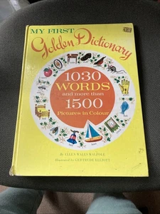 My First Golden Dictionary Ellen Wales Warpole Gertrude Elliott 1973 - Bild 1 von 13