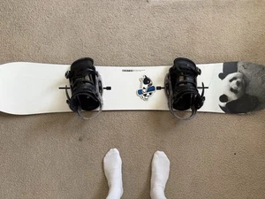 Men's Burton Process Flying V Snowboard 155 with Burton Malavita bindings - Picture 1 of 7