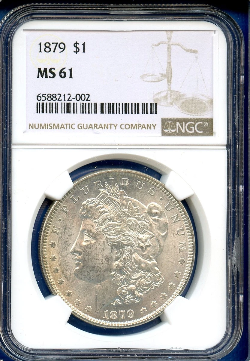 1879 MS 61 Graded Morgan Dollars for sale | eBay