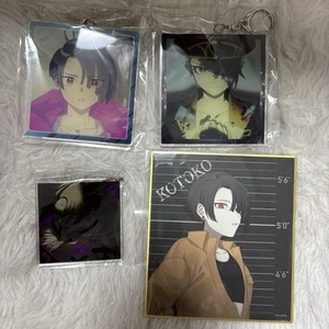 Milgram Kotoko Acrylic Keychain Shikishi 4 Piece Set - Picture 1 of 5