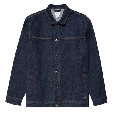 Sunspel Denim Jacket Denim Rinse Wash - Image 1 of 4