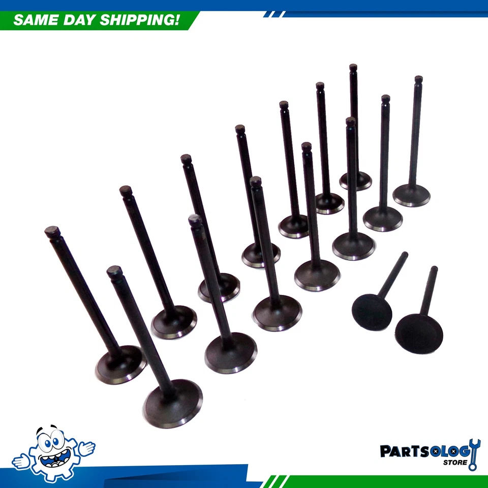 DNJ VK16107 Exhaust Intake Valve Kit for 89-06 Dodge Eagle 1.6L-2.4L DOHC 16V - Image 1 of 1