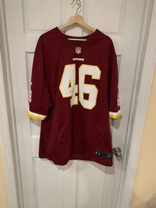 Nike Alfred Morris #46 Washington Redskins Football Jersey Size 3XL Signed - Picture 1 of 8