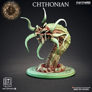 Chthonian/TTRPG/Wargaming/Dungeons and Dragons/Cianuro de arcilla - Imagen 1 de 1